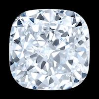 Cushion cut diamond