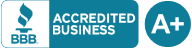 BBB Accredited Business A+
