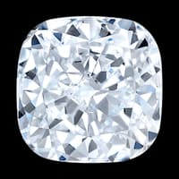 Cushion cut diamond