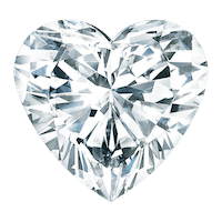Heart cut diamond