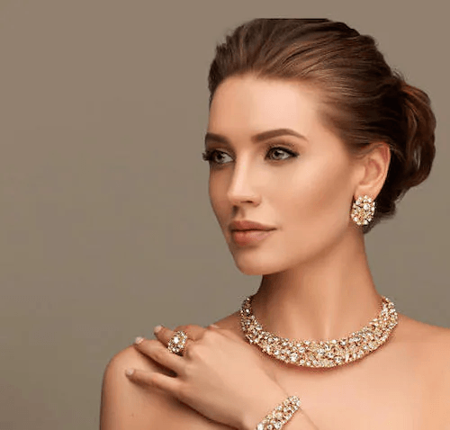 Hero background showing jewelry collection