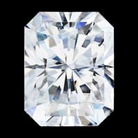 Radiant cut diamond