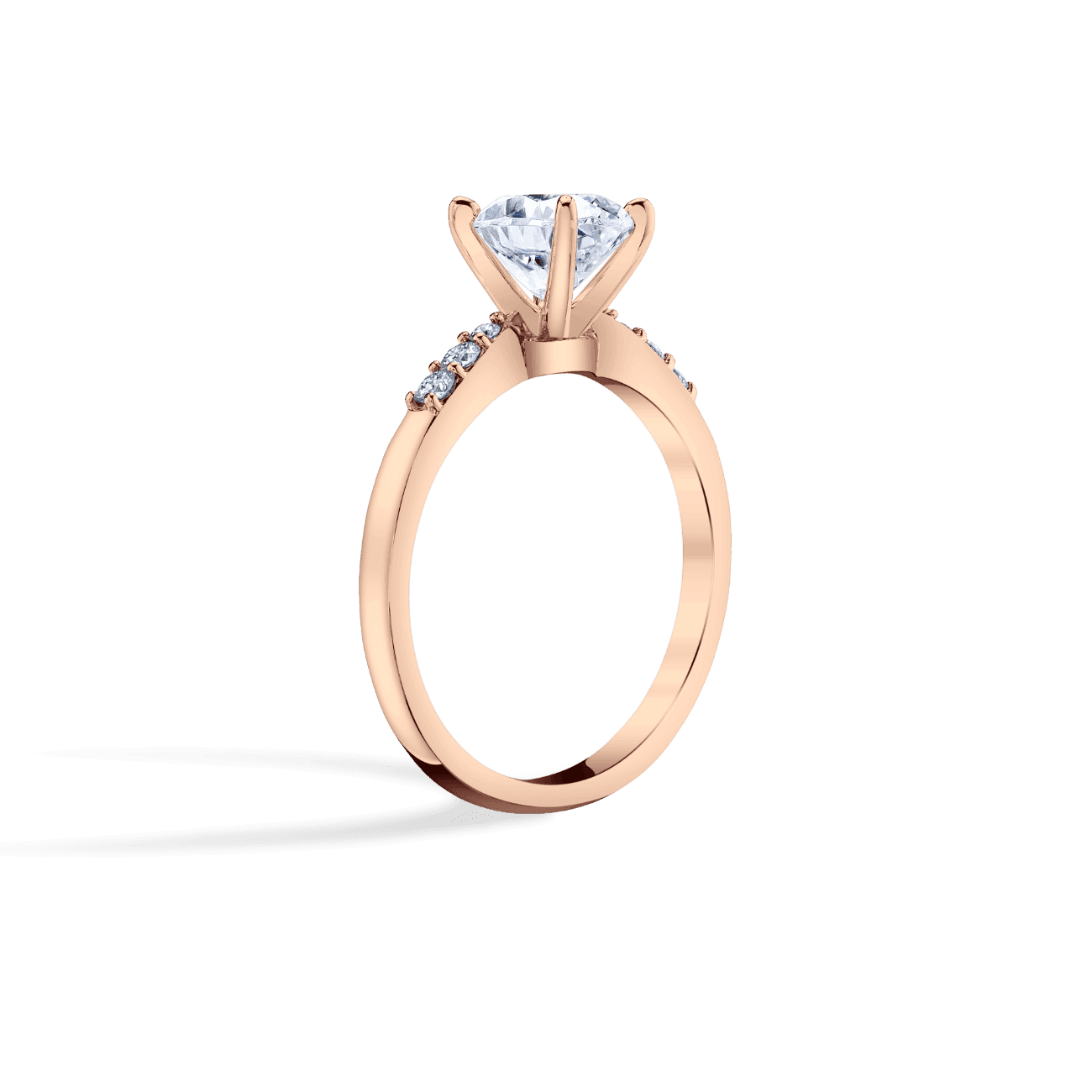 Petite Tapered Engagement Ring