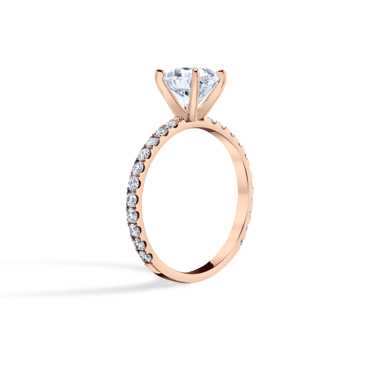 Classic Pave Engagement Ring