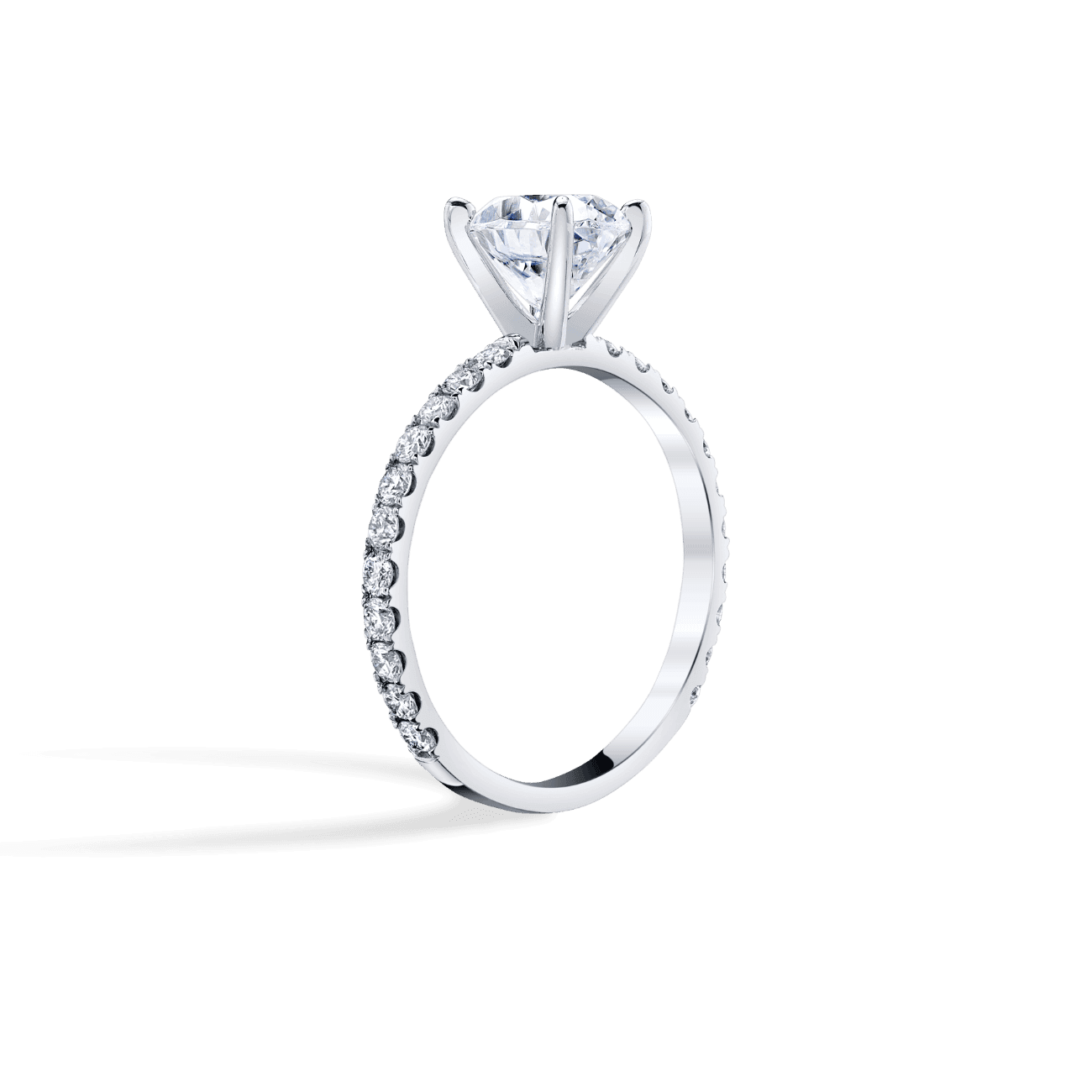 Classic Pave Engagement Ring
