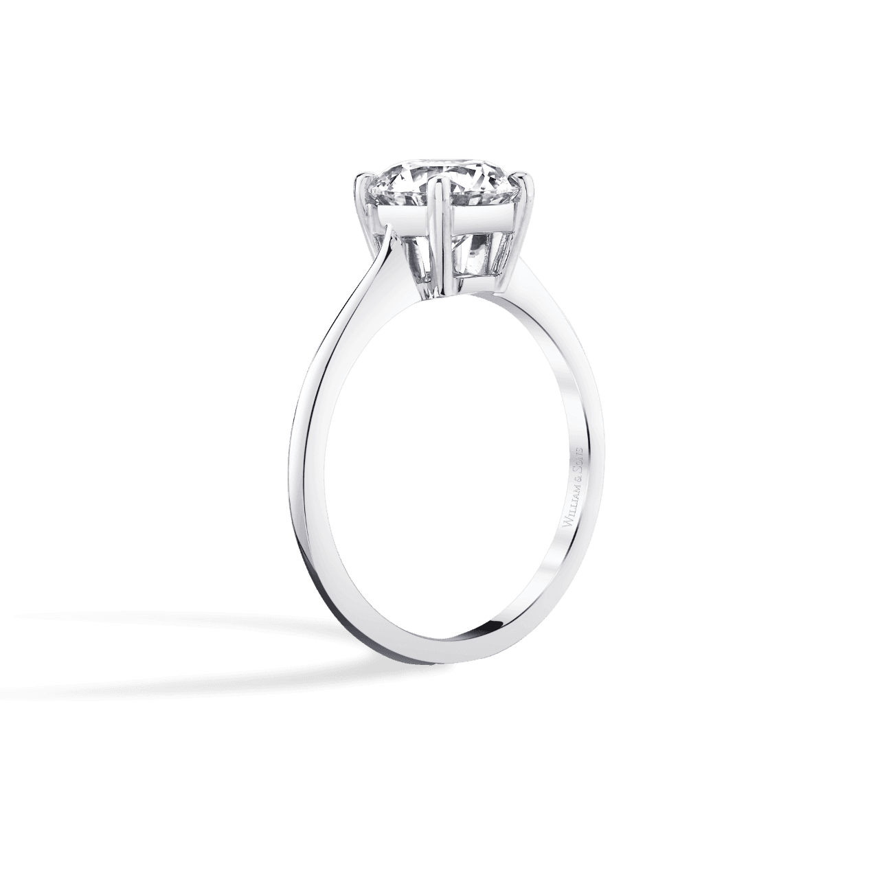 Petite Solitaire Engagement Ring