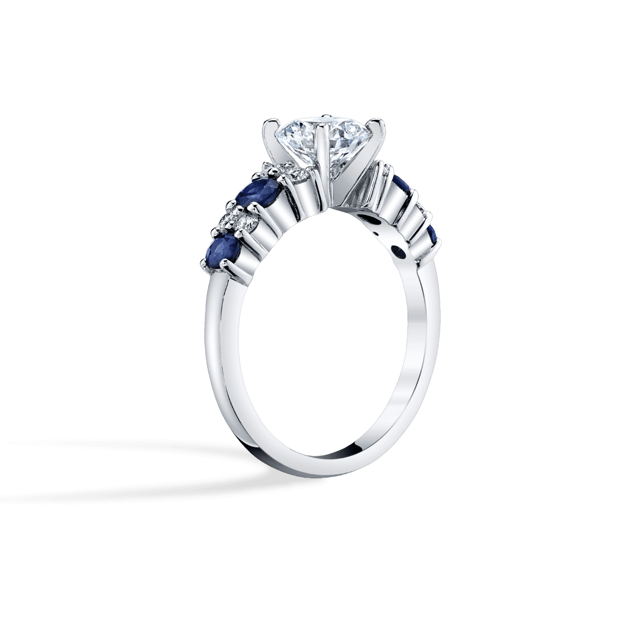 Garland Gemstone Engagement Ring