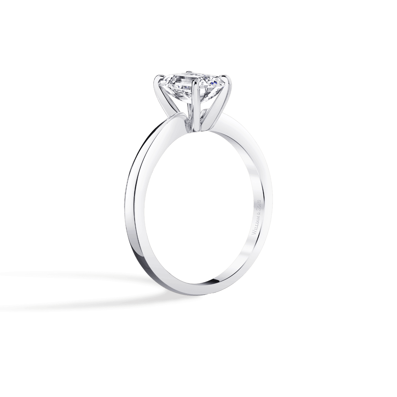 Petite Solitaire Engagement Ring